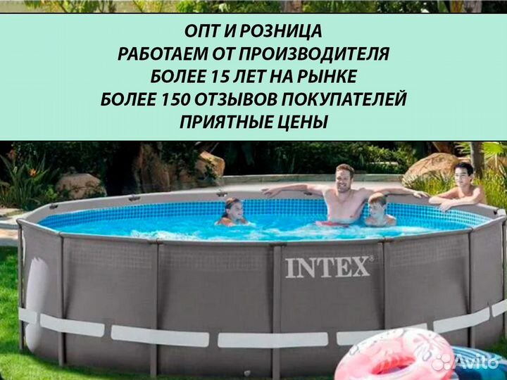 Каркасные бассейны новые