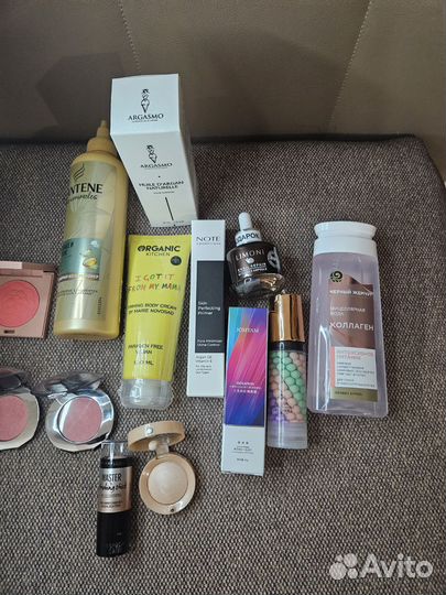 Набор косметики argasmo, note, maybelline, lebel