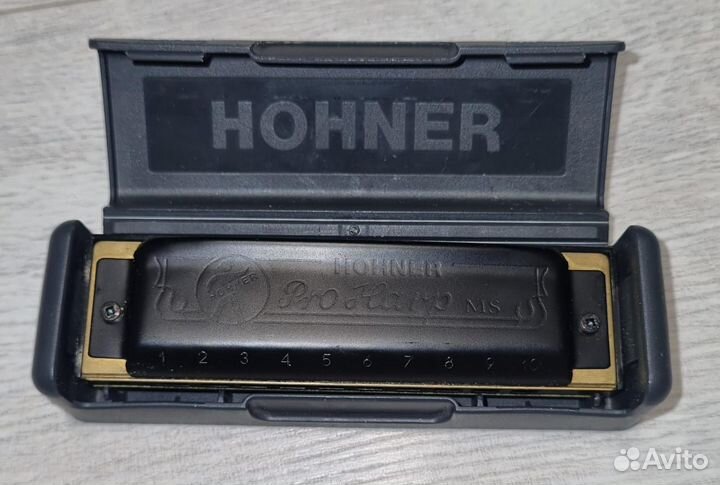 Губная гармоника Hohner Pro Harp С