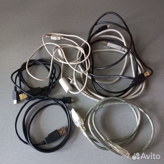 Usb кабели 6 штук