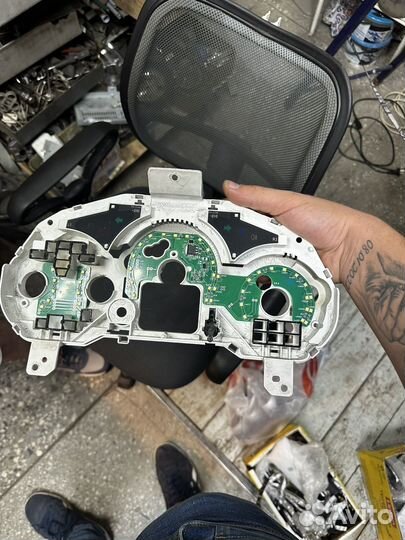 Пересвет приборных панелей Subaru foresrer SG