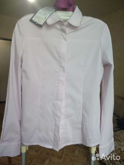 Блузка для девочки 146 152 акула