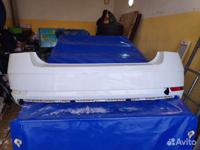 Бампер Октавия А7 рестайлинг