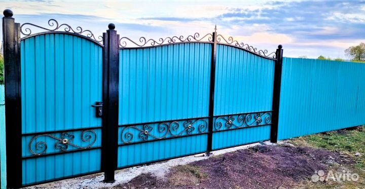 Ворота с калиткой