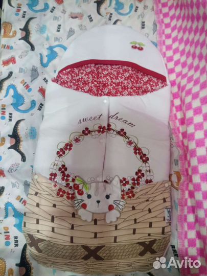 Конверт на выписку летний