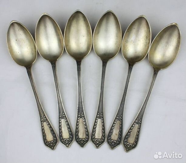 Набор серебряных вилок и ложек 1860&1870 год