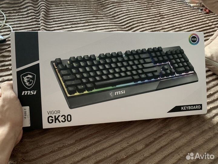 Игровая клавиатура MSI Vigor GK30