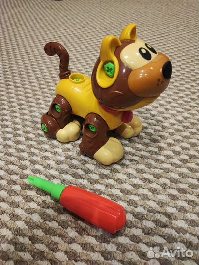 Развивающие игрушки, конструктор с отвёрткой