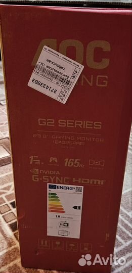Монитор aoc g24g2spae 23.8