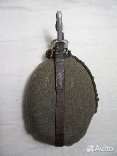 Немецкая фляга-бесстаканка на клеймах HRE38