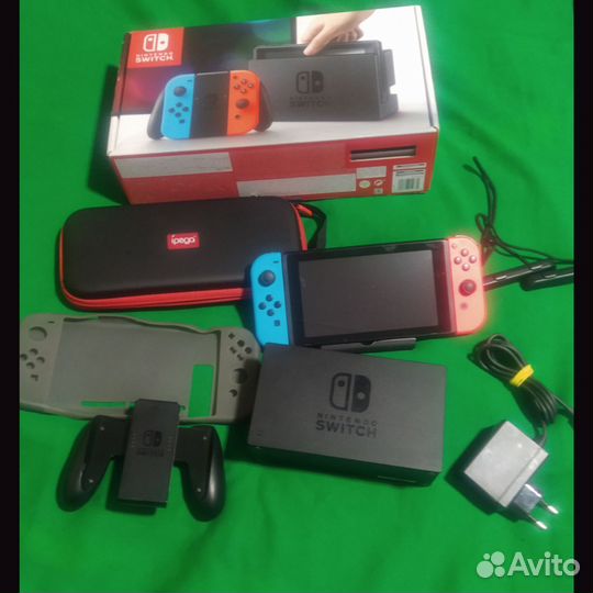 Nintendo Switch 128гб.,Чип, прошитый