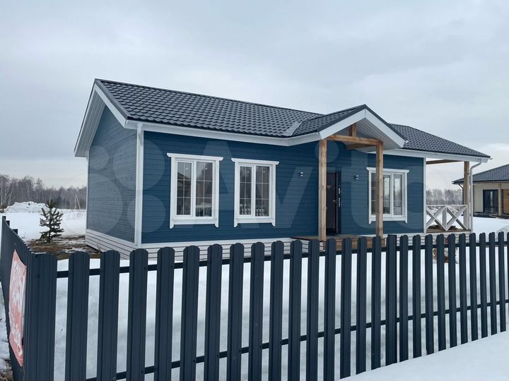 Дом 98 м² на участке 8 сот.