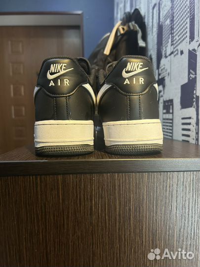 Кроссовки Nike air force 1 white black Оригинал