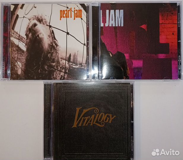 Группы Radiohead, Pearl Jam, CD, Сд диски