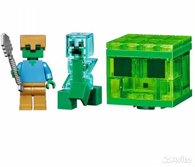 Конструктор Горная пещера Micro World Майнкрафт 28