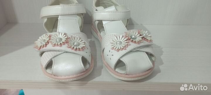 Босоножки для девочки 27 размер