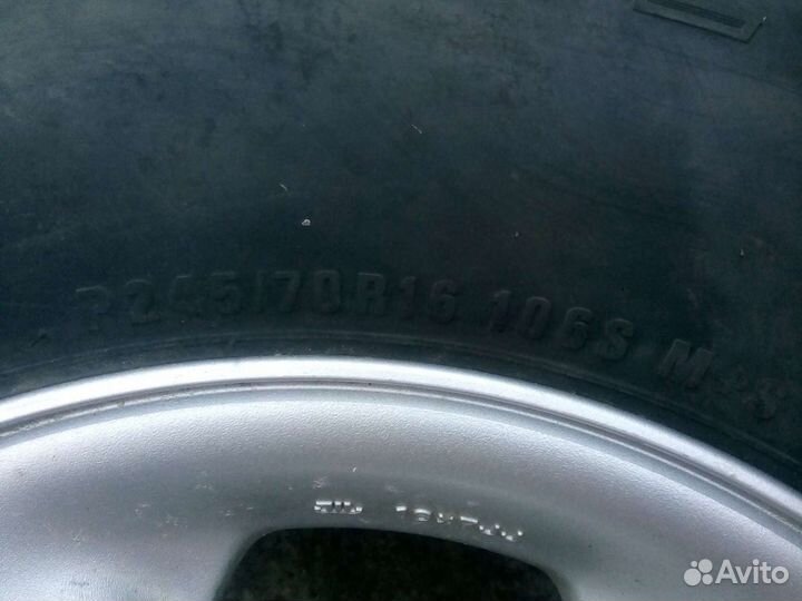 Колесо R 16 шина с литым диском