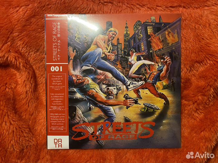 Винил Streets Of Rage OST (red vinyl)