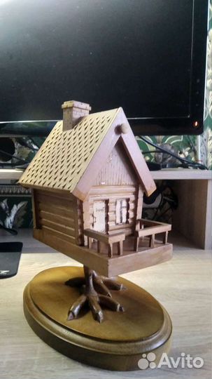 Избушка на курьих ножках ручной работы