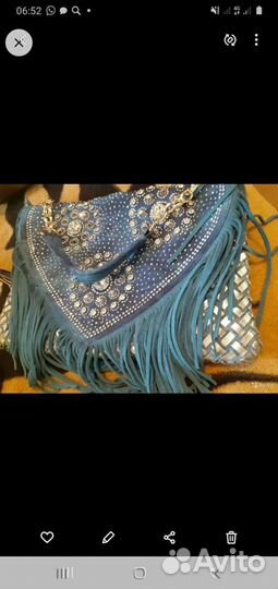 Сумка со стразами