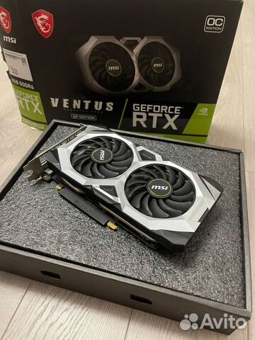 MSI gtx 2060 8gb super ventus GP OS купить в Москве | Электроника | Авито