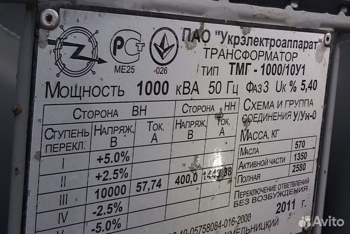 Трансформатор силовой арт65783