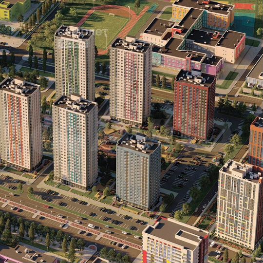 2-к. квартира, 37,5 м², 25/25 эт.