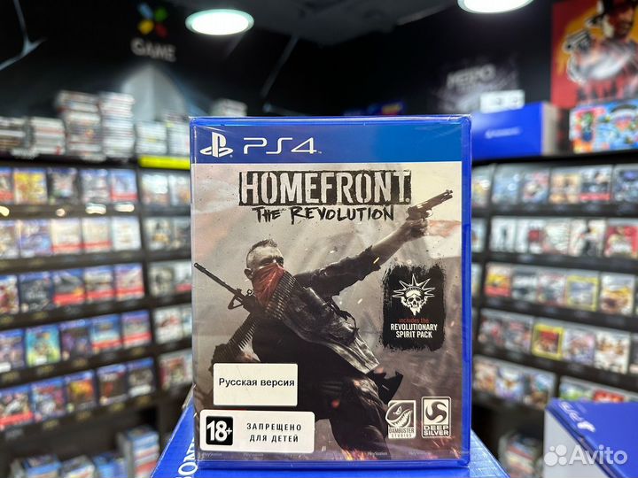 Игры для PS4: Homefront: The Revolution