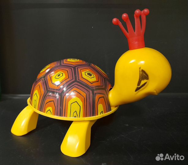 Советская механическая игрушка Черепаха, черепашка
