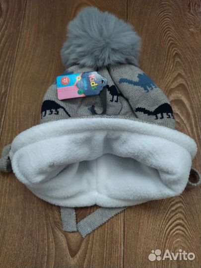 Шапка для мальчика демисезонная