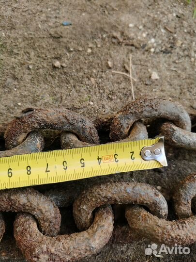 Цепь 8м для строп, паука, крана, лебедки