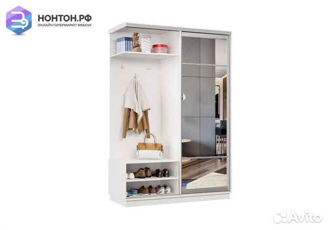 Прихожая-купе Эридан белая