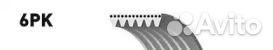 Ремень поликлиновый 6PK1010