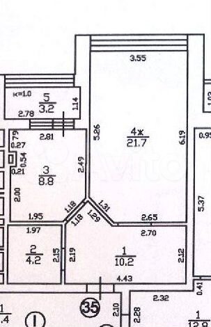 1-к. квартира, 48,1 м², 9/10 эт.