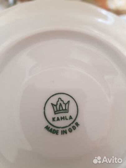 Чайно столовый сервиз на 6 персон Kahla гдр