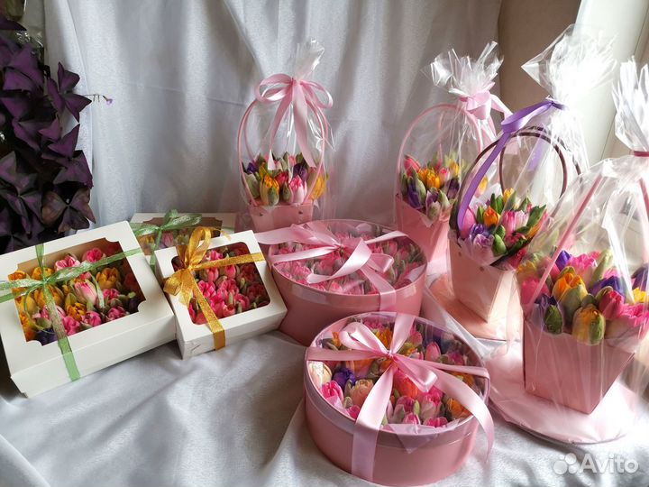 Зефирный букеты, бенто торты, зефир в коробках