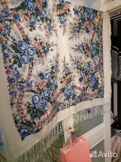 Павловопосадский платок Весеннее утро