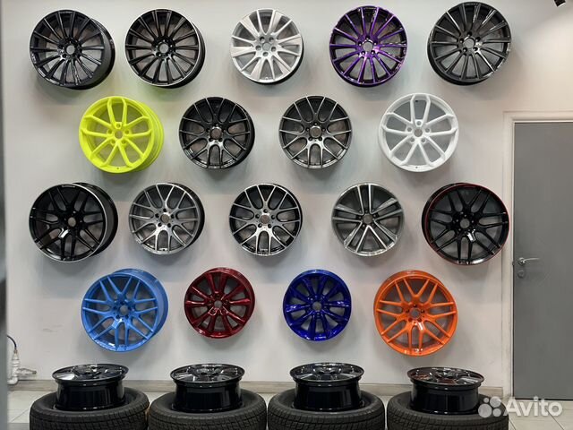 Порошковая Покраска и Ремонт литых Дисков в Москве | Услуги | Авито