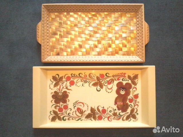 Подносы эпохи СССР