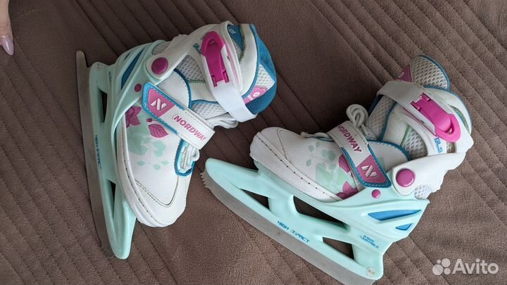 Коньки детские раздвижные
