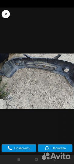 Бампер передний и задний киа spectra