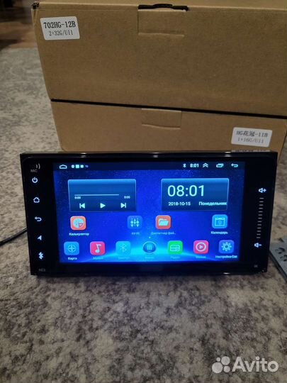 Android магнитола 2din Toyota(2gb/32gb)