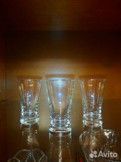 Рюмки, стопки хрусталь, стекло СССР