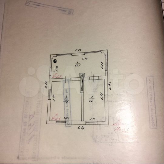 Дача 42 м² на участке 6 сот.