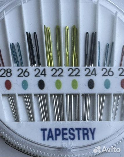 Иглы Singer гобеленовые