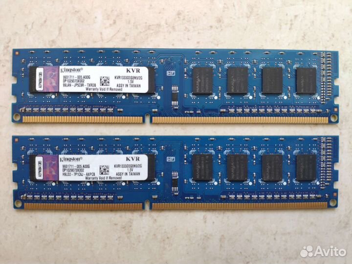 Оперативная память ddr3 2gb