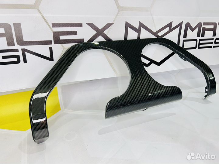 Накладка диффузора BMW G80 G82 G83 MP карбон