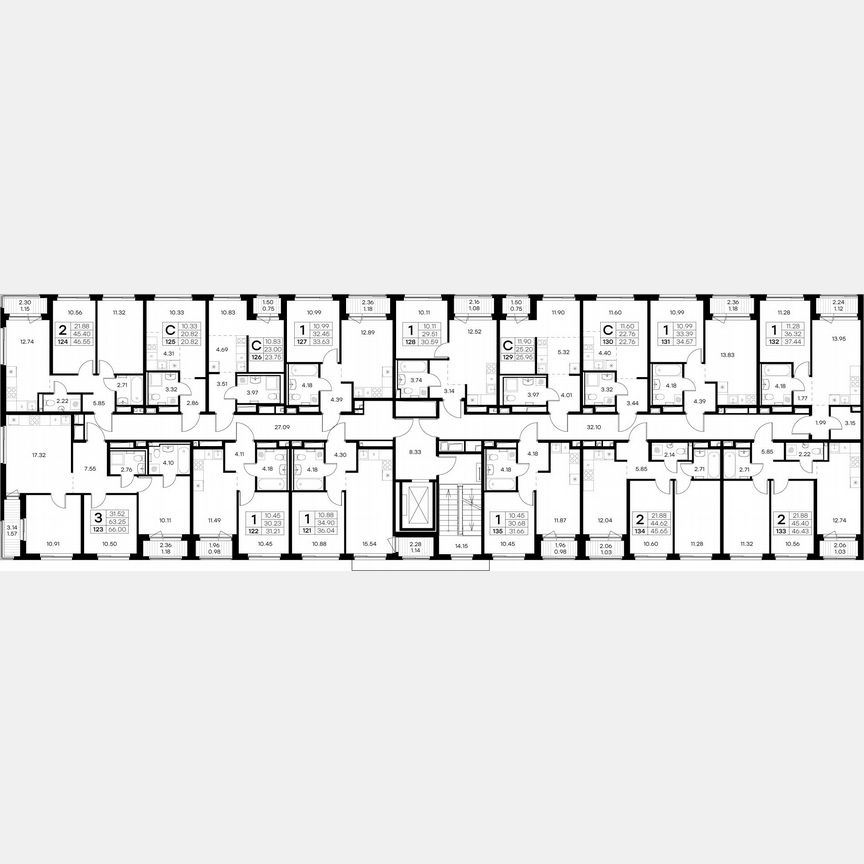 1-к. квартира, 33,6 м², 9/9 эт.
