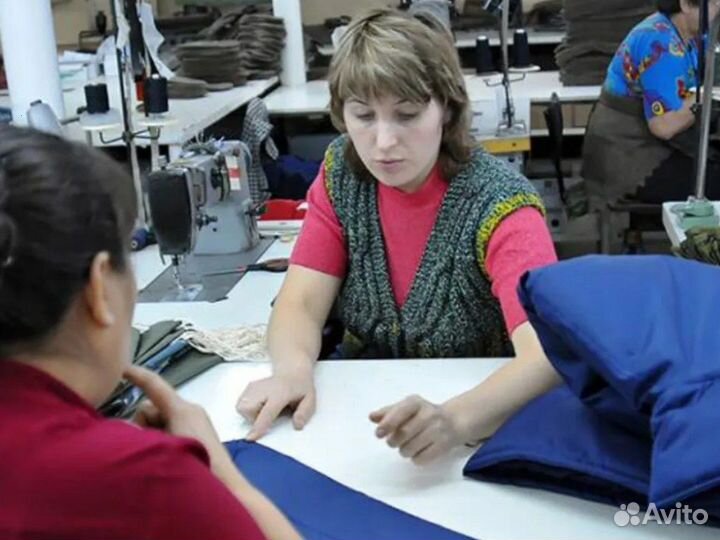 Работа вахтой / Менеджер-технолог на пошив блузок