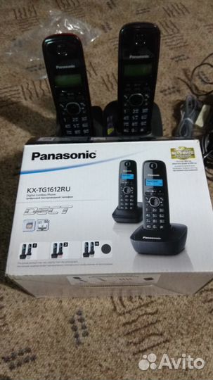 Радиотелефон Panasonic KX-TG1612 RU